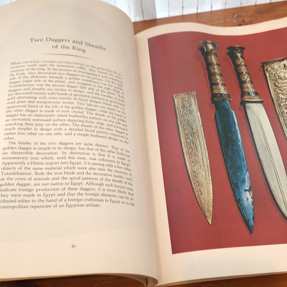 Egyptian Book Magazine Essay Text on Wonders of Tutankhamun - Picture 5 of 16